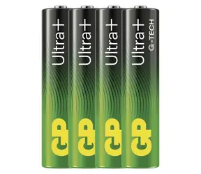 Bateria alkaliczna GP Ultra PLUS AAA (LR03) 4 szt