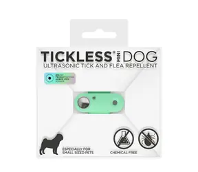 TICKLESS Mini dog Green / Akumulatorowy ultradźwiękowy odstraszacz kleszczy i pcheł 