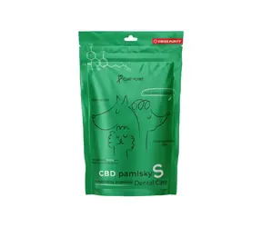 Cure Point CBD Dental Care S / Przysmaki dla psów z zawartością CBD / zdrowe zęby 