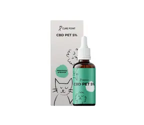 Cure Point CBD PET 5% Olejek dla psów 10ml / bez smaku 