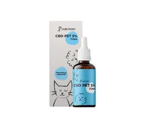 Cure Point CBD PET 5% Olejek dla psów Tuńczyk 10ml / o smaku tuńczyka 