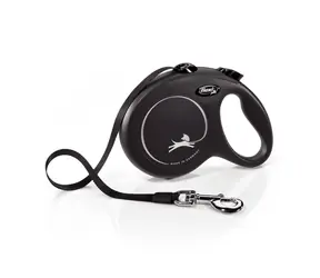 Flexi New Classic L 5m/50kg czarna / Smycz