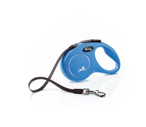 Flexi New Classic S 5m/15kg niebieska / Smycz
