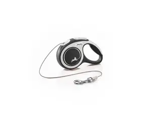 Flexi New Comfort XS 3M/12kg czarna / Smycz