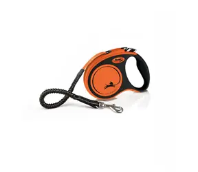 Flexi Xtreme S 5m/20kg pomarańczowa / Smycz