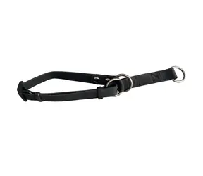 Huhubamboo Obroża półchowana czarna / Obroża dla psów / 30-54 cm