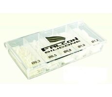 Falcon Zestaw rurek Profi Silikon Mix 0,3-1,2mm