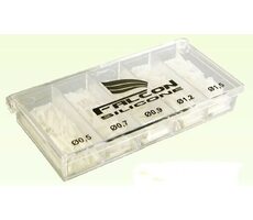 Falcon Zestaw rurek Profi Silikon Mix 0,5-1,5mm