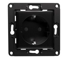 Shelly Wall Socket EU - gniazdo czarne