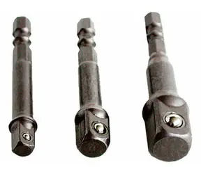 Extol-CRAFT Adaptery wiertarskie 1/4"-3/8"-1/2"