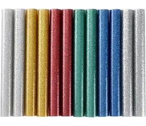 Extol-CRAFT Pałeczki do topienia mix kolorów z brokatem - śr.11x100mm 12 szt. 