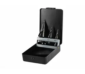 Extol-CRAFT Wiertła stopniowe - zestaw 3 szt. / 4-12/1mm i 4-20/2mm i 4-32/2mm