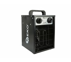 GEKO G80400 / Elektryczna nagrzewnica powietrza z wentylatorem / 2000W / 0 - 85°C / IPX4