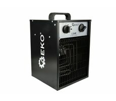 GEKO G80401 / Elektryczna nagrzewnica powietrza z wentylatorem / 3300W / 0 - 85°C / IPX4