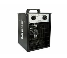 GEKO G80402 / Elektryczna nagrzewnica powietrza z wentylatorem / 5000W / 0 - 85°C / IPX4