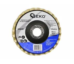 GEKO G00387 / Ściernica skrzydełkowa / 125 x 8 x 22,2 mm 