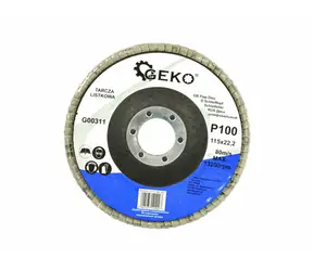 GEKO G00311 / Tarcza listkowa / 115 x 22,2 mm / P100
