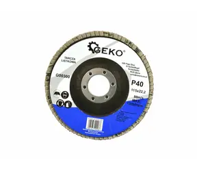GEKO G00300 / Tarcza lamelkowa / 115 x 22,2 mm / P40