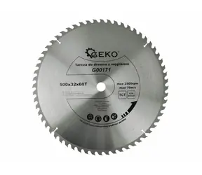 GEKO G00171 / Piła do drewna / 500 x 32 mm / 60T