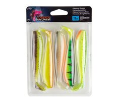 FOX Rage Rubber Lure Zander Pro Shad 7,5cm Mixed UV Color Pack 5 szt