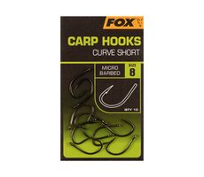 Haczyki karpiowe FOX Curve Shank Krótkie Rozmiar 4 10szt
