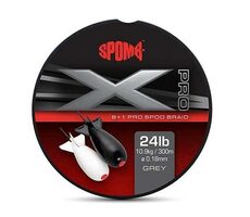Spomb Cord X Pro Braid Szary 8+1 300m 0,18m 10,9kg
