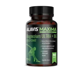 ALAVIS MAXIMA Magnez ULTRA + B6 60 kapsułek