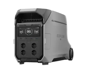 EcoFLow Delta Pro 3 / Stacja ładująca / 4096 Wh / 6000 W / Wyświetlacz LCD