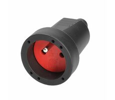 Gniazdo Solight P73B proste czarne / IP20