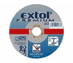 Extol- Premium Stalowa tarcza tnąca 230x3x22,2mm 