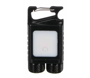 SIXTOL LAMP KEY 1 / Wielofunkcyjna lampka na klucz z magnesem / 500 lm / COB LED / USB 