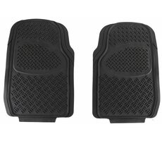 SIXTOL MATA SAMOCHODOWA UNI SET 1 / Uniwersalne dywaniki gumowe / przód / 2 szt 