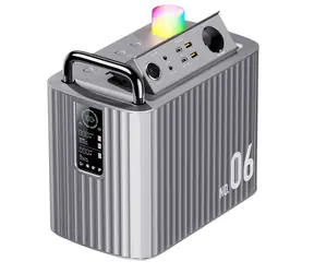 VOLTME Hako 600W Series HK-600 srebrny / Przenośna stacja ładująca / 600 W / 2x USB-A / 2x USB-C / 230 V