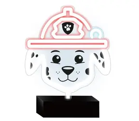 Psi patrol Dekoracyjny neon LED na stojaku - zasilacz Marshall /USB 1,5m/20-30lm