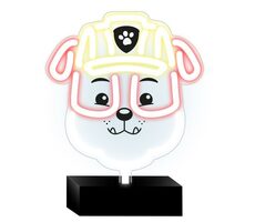 Psi patrol Dekoracyjny neon LED na stojaku - Rubble / zasilacz USB 1,5m / 20-30lm