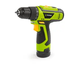 Fieldmann FDV 10250-A / Wiertarko-wkrętarka akumulatorowa / 12V / 1500mAh / 1400 min-1 / 22 Nm