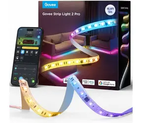 Govee Strip Light 2 Pro RGBICWW 5 m / Taśma LED / 72W / WiFi / BT / Matter 