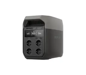 EcoFLow Delta 3 / Stacja ładująca / 1024 Wh / 1800 W / Wyświetlacz LCD