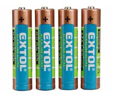 Extol- Energy Baterie alkaliczne ULTRA+ 1,5V AA (LR6) 4szt.