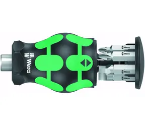 Wera Kraftform Kompakt Stubby z magazynkiem 4 - 6 sztuk