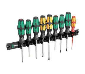 Wera 9650 Zestaw wkrętaków magnetycznych Kraftform - 9 części