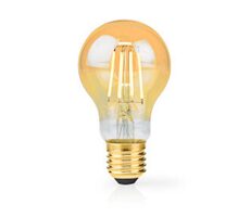 Żarówka LED Nedis E27 / A60 / 4,9 W / 470 lm / 2100 K / Ściemnialna / Bardzo ciepła biel / Styl retro / 1 szt.