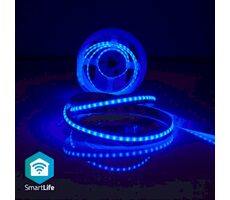 Taśma LED Nedis SmartLife / Wi-Fi / RGB / COB / 2,00 m / IP20 / 860 lm / Android i iOS