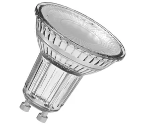 Żarówka punktowa LED OSRAM GU10 4,3 W / 350 lm / 3000 K / 10000 h / 230 V / noDIM / F / przezroczysta
