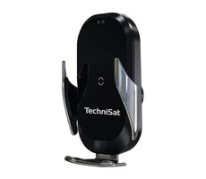 TechniSat Smartcharge 3 Uchwyt samochodowy do ładowania telefonu czarny / do sieci / Qi / USB-C / 15W