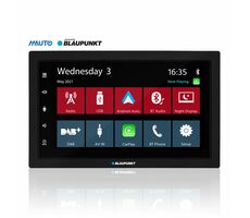 Blaupunkt Rotterdam 600 DAB BT czarny / radio samochodowe / 2-DIN / Apple CarPlay / Android Auto / 4X 45W