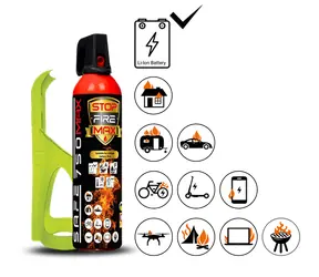 SAFE 750 MAX + uchwyt SAFE 75F - ZESTAW Gaśnica w sprayu 