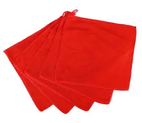 SIXTOL CAR DETAILING WASH TOWEL ZESTAW 5 RĘCZNIKÓW / Ściereczka z mikrofibry do mycia samochodu / 25x25cm / 5 szt.