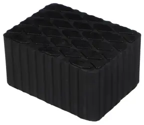 Podkładka gumowa SIXTOL do podnośnika samochodowego JACK PAD 14 / 160x120x80 mm 