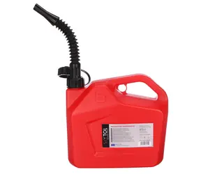 Kanister na paliwo Sixtol Mechaniczny czerwony 5L czerwony / Kanister plastikowy 
